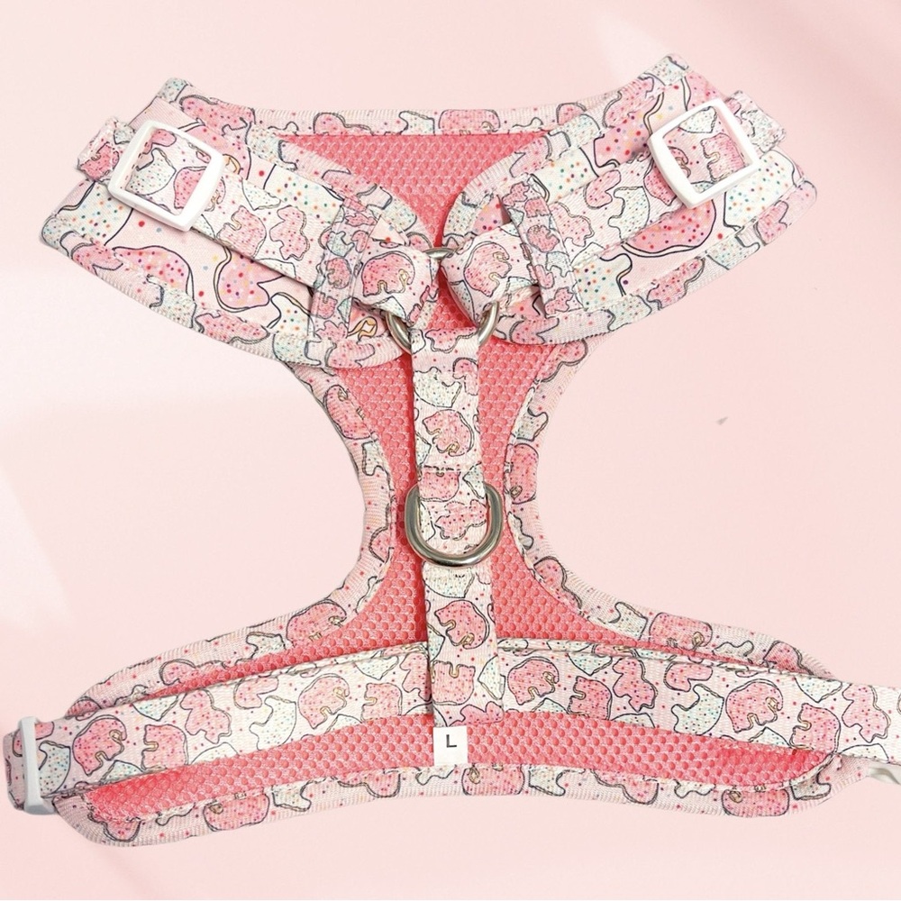 Pink Dog Harness - Adjustable - Picture 2 of 5